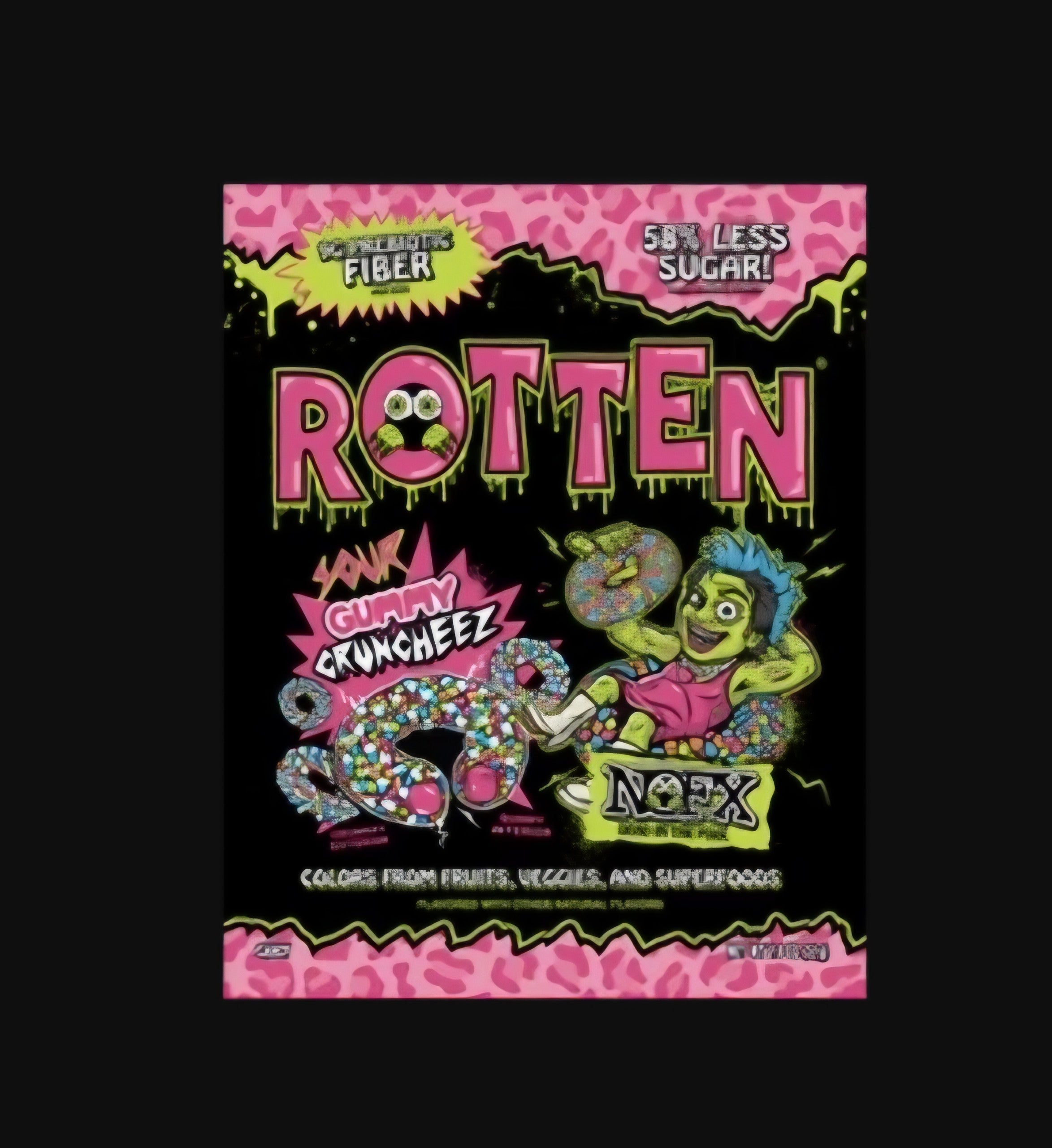 NOFX 40 Years Of Fuckin Up Movie Poster | The Punk Rock Museum Shop