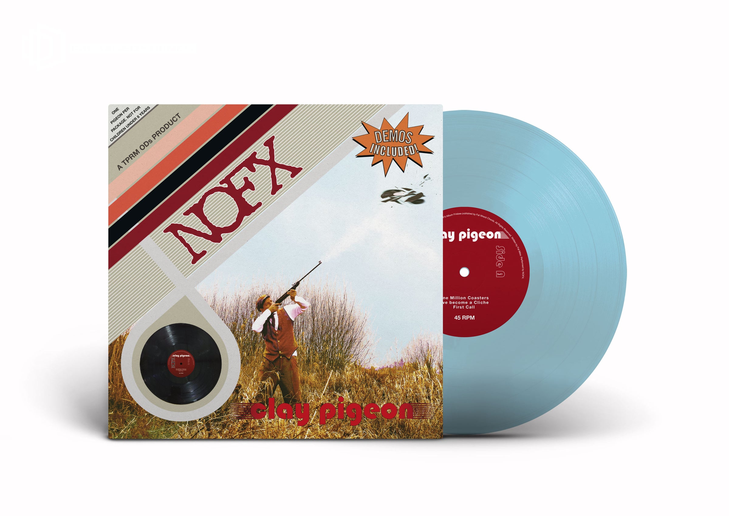 【新品】NOFX『clay pigeon』 10㌅レコードHi-STANDARD NOFX - Clay Pigeon 10