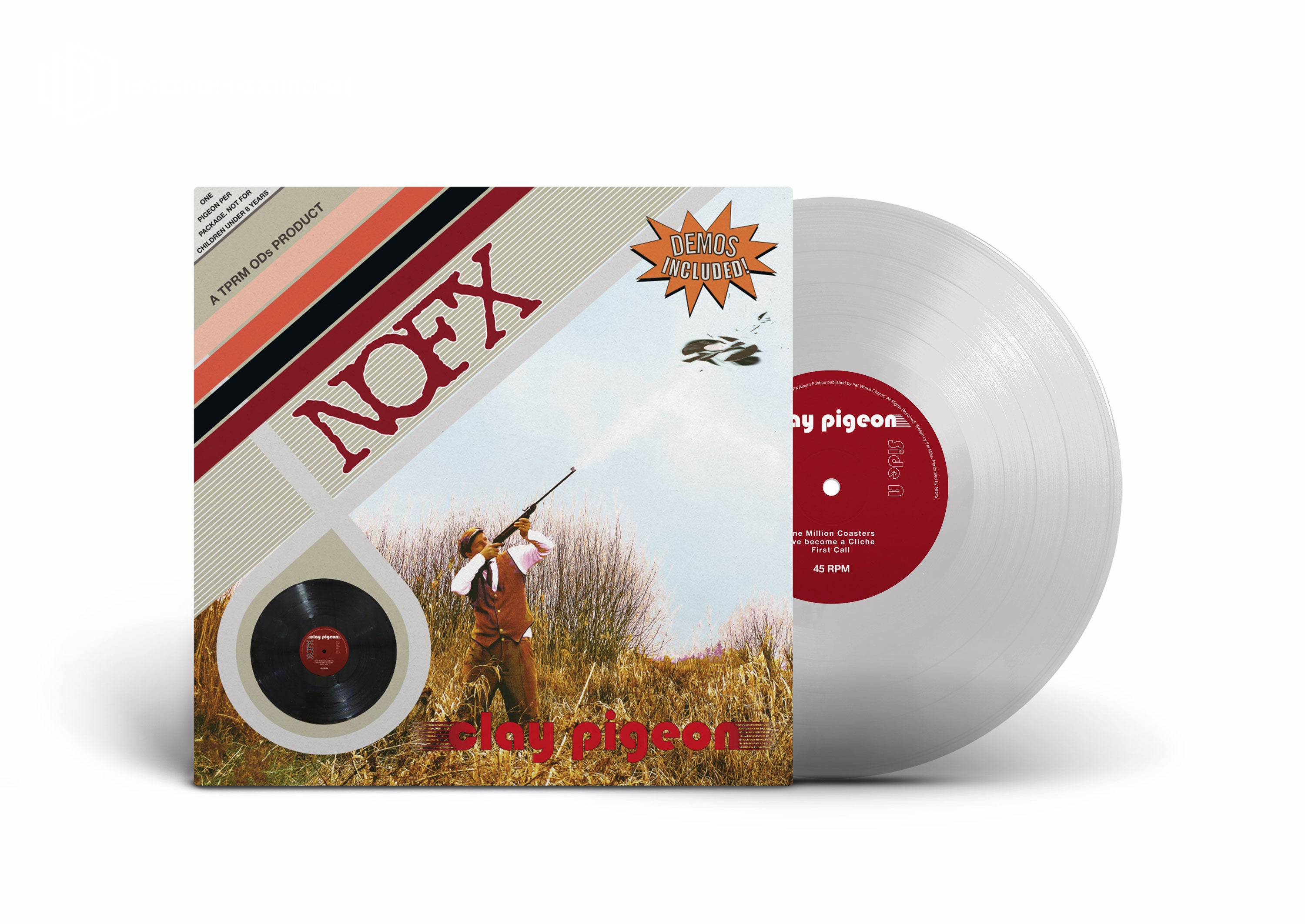 【新品】NOFX『Clay Pigeon』 10㌅レコードHi-STANDARD NOFX - Clay Pigeon 10