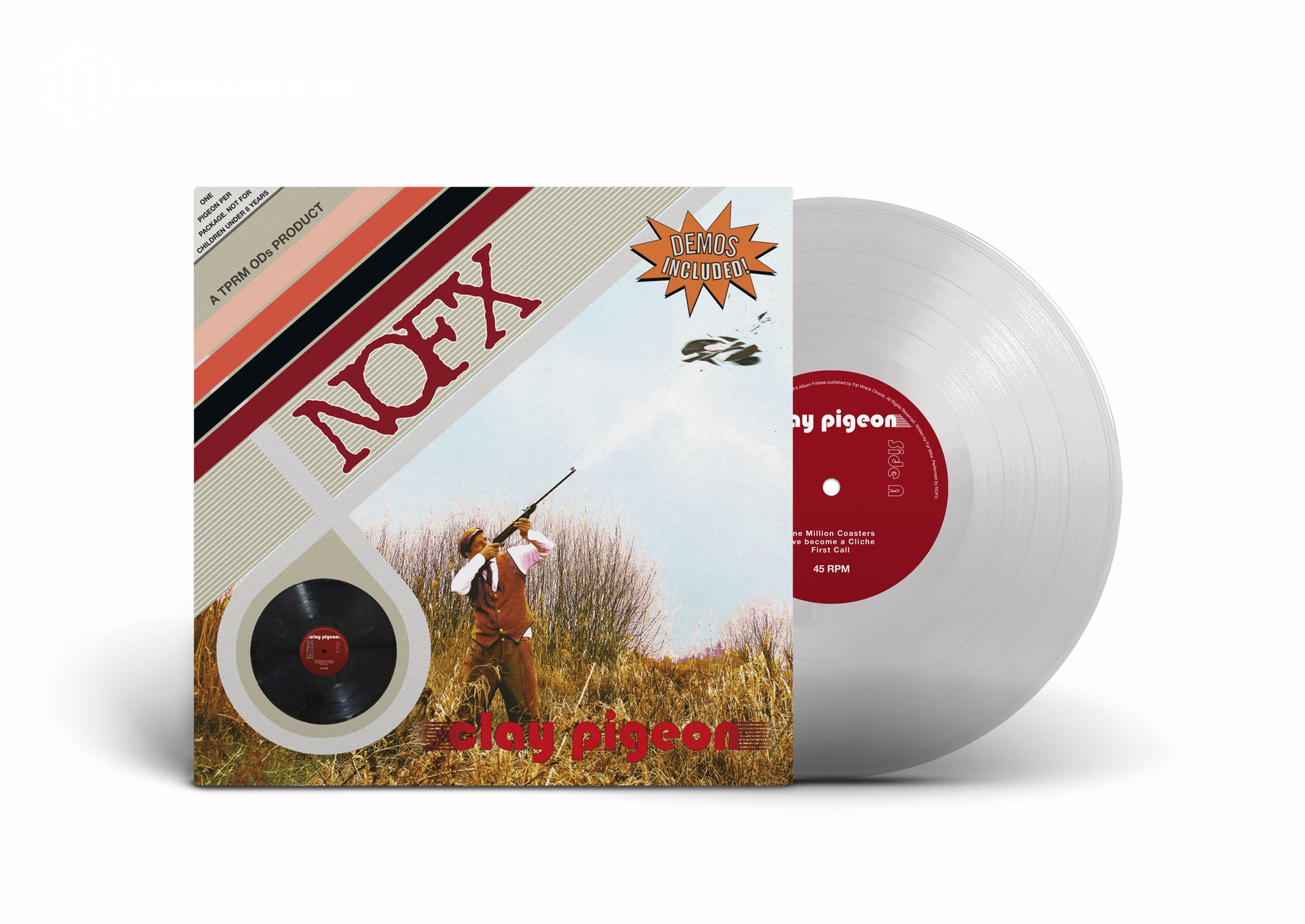 【新品】NOFX『clay pigeon』 10㌅レコードHi-STANDARD NOFX - Clay Pigeon 10